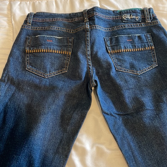 Billabong women jeans 7 flares leg low rise - Picture 4 of 4